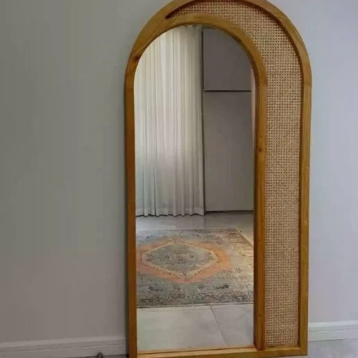 آیینه قدی چوبی
